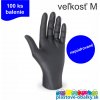 Zawmark Plus Rukavice nitrilové nepudrované Farba: Čierna, Veľkosť: M