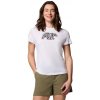 Columbia Dámske tričko funkčné Ruby Springs™ Graphic Fitted SS biele Farba: White, Veľkosť: M
