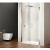 Gelco Loro - Sprchové dvere dvojkrídlové 90 cm, číre sklo/chróm GN4390
