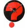 Nástenné hodiny Fisura Red question 43cm