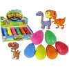 LEAN TOYS Magické dinosaurie vajcia, rastúce - 6 cm rôzne farby