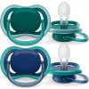 Avent Cumlík Philips Ultra air tmavo modrá/zelená 2ks SCF085/31