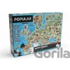 Popular Mapa Evropy 160 dielov