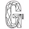 Samolepka Gyeon G Sticker Black (200 mm x 131,3 mm)