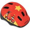 Spokey FUN RESCUE Dětská helma na kolo, inline, skate, 52-56 cm, červená (5905339410146)