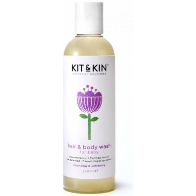 Kit & Kin Vlasový a telový šampón 250 ml