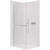 CERANO - Sprchová zástena Walk-in Onyx YL/P - 8 mm + polička/držiak na uteráky - chróm, transparentné sklo - 90x200 cm