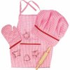 Bigjigs Toys Růžový set šéfkuchařky