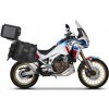 SHAD Kompletná sada sedlových brašní TERRA TR40 adventure a hliníkového kufra SHAD TERRA TR55 PURE BLACK, vrátane montážnej sady HONDA CRF 1100 L AFRICA TWIN ADVENTURE SPORT