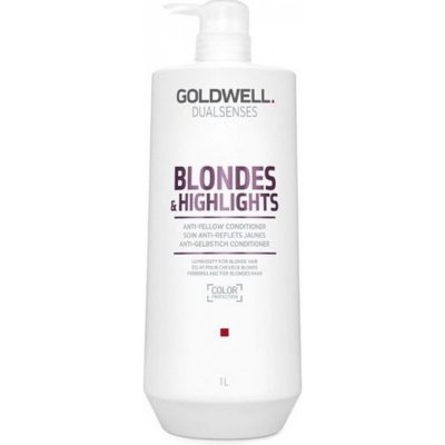GOLDWELL Dualsenses Blondes And Highlights Conditioner 1000ml - neutralizuje žlté odtiene