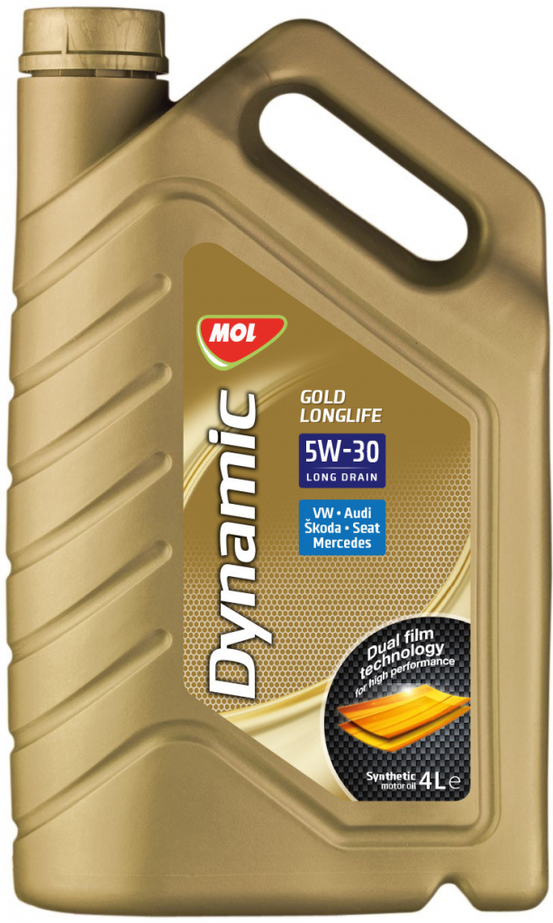 MOL Dynamic Gold LongLife 5W-30 4 l od 38,55 € - Heureka.sk