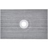 VEVOR Bočný sprchový set 1524x965MM s centrálnym odtokom 160MM