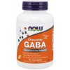 NOW® Foods NOW GABA (kyselina gama-aminomaslová) 500 mg + Taurin, Inositol a L-Theanin, 90 žuvacích kapsúl Výživový doplnok