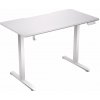 Endorfy herní stůl Atlas S electric Onyx White / 114x60cm / nosnost 50kg / el. nastavení výšky (72-118cm) / bílý (EY8E008)