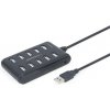 Gembird 10-port USB 2.0 hub UHB-U2P10P-01