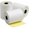 Papierové kotúče biela/žltá 76/60/17 cm 52 g 1+1 KR76/60/17/60WY