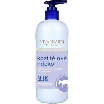 Vivapharm Kozie telové hydratačné mlieko 400 ml