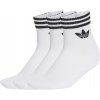 adidas Originals 3 Stripes Ankle 3er Pack biela