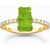 Thomas Sabo x Haribo prsteň Goldbear Green Mini TR2459 414 6