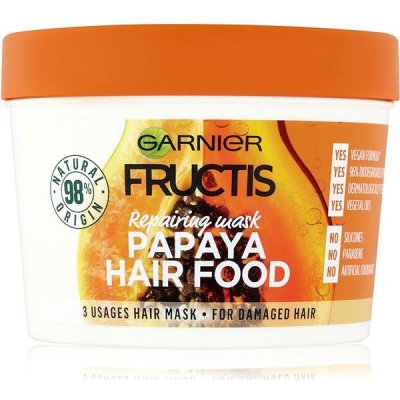 GARNIER Fructis Hair Food Papaya regeneračná maska 400 ml