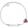 Detský náramok Disney Minnie Mouse strieborný BS00050SL-55.CS