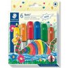 Voskovky, gélové, STAEDTLER Noris 2390, 6 rôznych farieb