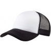 Baseballová čiapka TRUCKER so sieťkou , Black/Black Farba: black/white