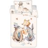 JERRY FABRICS Obliečky do postieľky Zvieratká Woodland baby Bavlna, 100/135, 40/60 cm