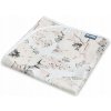 Sensillo Mušelínová deka/kocík 80x100 cm PEONIE
