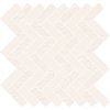 OBKLAD MOZAIKA WHITE MICRO PARQUET MIX 31,3X33,1 cm 1ks