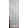 RADAWAY ESSENZA S1 80cm pevná stena do kombinácie, sklo číre, 1384051-01-01