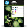 HP 6C3Z1NE - originálna cartridge HP 924, čierna + farebná, 500/3x400