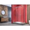 Aquatek MASTER R34 Rohový sprchový kút 120x90x185cm, posuvné dvere, chróm Matné sklo AQ MASTERR34CH120X9061