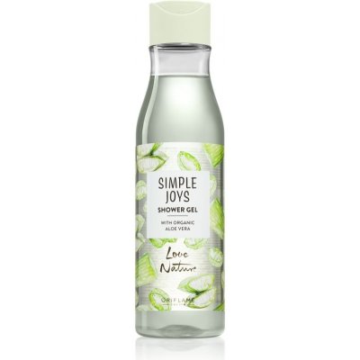 Oriflame Love Nature Simple Joys osviežujúci sprchový gél s aloe vera Organic Aloe Vera 250 ml