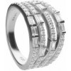 Diamonfire strieborný prsteň R3782
