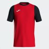 CANCHA SHORT SLEEVE T-SHIRT basketbalový dres červená čierna 3XS
