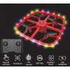 Mini RC dron Kvadrokoptéra na dálkové ovládání, detekce překážek.