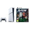 Set výrobkov Sony Herní konzole Sony PlayStation 5 (typ modelu - slim) - bílá + Hra EA Sports PlayStation 5 FC 26