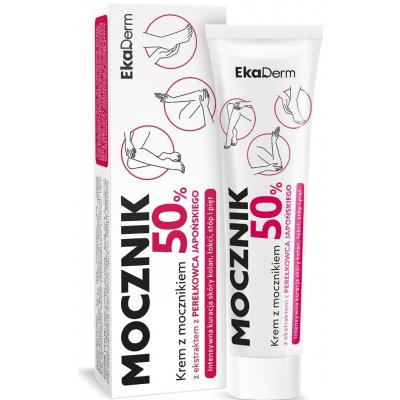 EkaMedica EkaDerm Kkrém s močovinou 50 % pre intenzívnu kúru 30 ml