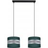 Belis Luster na lanku CORAL 2xE27/60W/230V zelená BE0656 + záruka 3 roky zadarmo + záruka 3 roky zadarmo