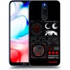 Picasee silikónový prehľadný obal pre Xiaomi Redmi 8 - WAVES