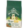 JAMES WELLBELOVED Adult 10 kg Kompletné krmivo pre dospelých psov veľkých plemien >14 mesiacov - 10 rokov bohaté na jahňacinu a ryžu