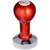 Buna café tamper, kov, červený, SP, 57 mm, nerez lesk, plochý