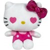 Plyšák Hello Kitty 50. výročí 22 cm Růžová