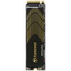 Transcend Transcend MTE245S 2TB, M.2 2280, PCIe Gen4x4, NVMe, 3D TLC, DRAM-less 5300MB/s R, 4600MB/s W