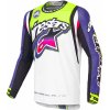 SUPERTECH SX limitovaná edícia DIRT STUDIOS, ALPINESTARS (bílá/fialová/růžová/žlutá fluo) 2025 Veľkosť: S