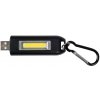 BasicNature USB LED kľúčenka čierna