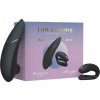 Womanizer Lust&Luxury - klitorálny a párový vibrátor set - čierny