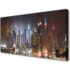 Obraz Canvas Noc mesto new york 100x50 cm