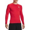Tričko s dlhým rukávom Under UA HG Armour Comp LS-RED 1361524-600 Veľkosť 3XL